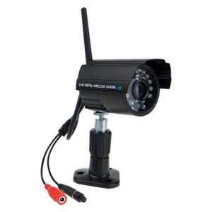 2.4GHz IR Night Vision Waterproof Wireless Digital Security Camera