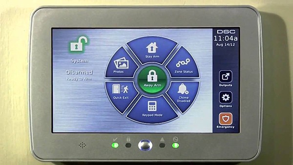 DSC 5507 TouchScreen Keypad